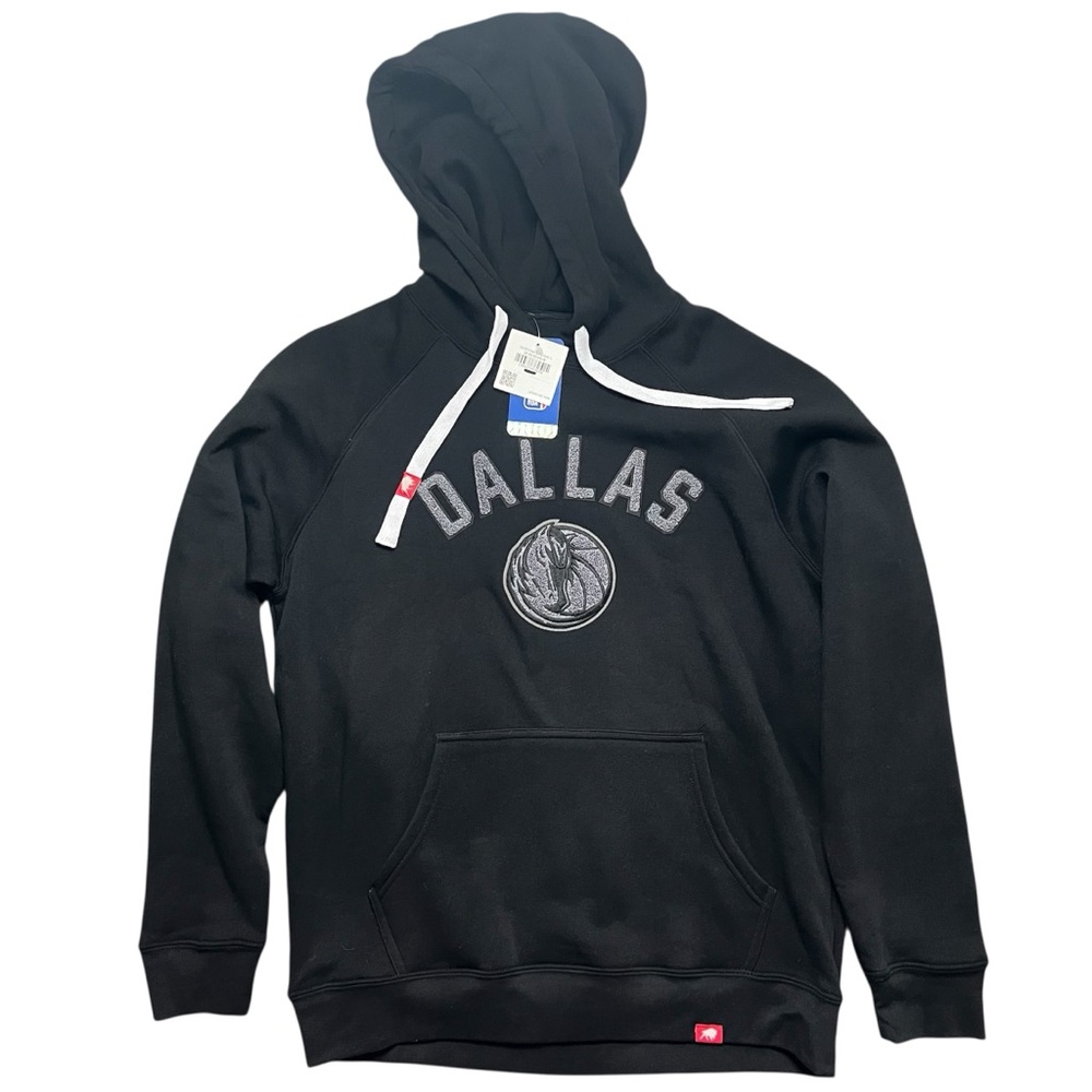 NWT Dallas Mavericks Black Hoodie size Large